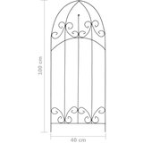  Stojala za rastline vzpenjavke 3 kosi črna 40x100 cm | Shoptok.si