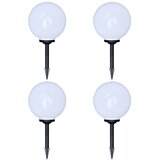  Vrtne podne svjetiljke sa šiljkom za tlo 4 kom LED 30 cm | Eponuda.com