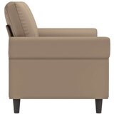 Dvosed kapučino barve 140 cm umetno usnje | Shoptok.si