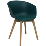 MID.YOU SET NASLANJAČEV, les, umetna masa temno zelena | Shoptok.si