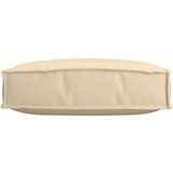 vidaXL Blazina za palete za sedež Bež 60x60x12 cm Oxford tkanina | Shoptok.si