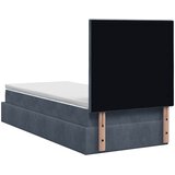  od pjene s madracem i LED-om Tamnosiva 90 x 190 cm | shoptok.hr