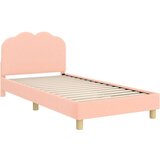  Otroški posteljni okvir z vznožjem z vzglavjem Roza 80 x 200 cm, (5000104682) | Shoptok.si