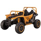 Lean Toys Otroški električni avto WILDCAT XXL– 24V/14AH, 4×200W, z daljinskim upravljalnikom ZLATA | Shoptok.si