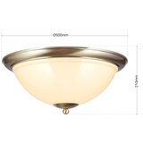 Orion dl 7-677/50-Stropna svetiljka austrian old lamp 3xE27/60W/230V bronza/bež | Eponuda.com
