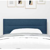  LED glava kreveta s LED trakama Plava 100 cm tkanina | shoptok.hr