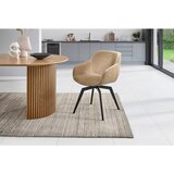 Livetastic NASLANJAČ, kovina, tekstil črna, svetlo rjava | Shoptok.si