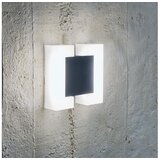 Eglo Sitia vanjska zidna/2, led, 2x4,8w, antracit/bijela | shoptok.hr