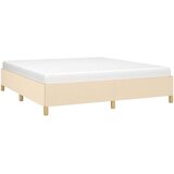  Posteljni okvir krem 180x200 cm blago, (20724891) | Shoptok.si