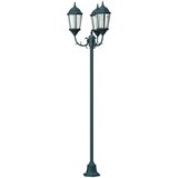  Vrtno svjetlo Vintage brušena zelena 57 x 49 x 241 cm | Eponuda.com