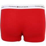 Tommy Hilfiger Underwear Boksarice mornarska / siva / rdeča / bela | Shoptok.si