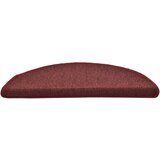  Prostirke za stepenice 15 kom 56x17x3 cm bordo poluokrugle | shoptok.hr