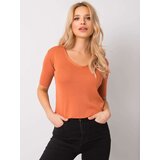 RUE PARIS Blouse-234-BZ-BS142.11-dark orange | Shoptok.si