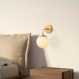 Opviq lights Stenska svetilka v zlati barvi Horn – | Shoptok.si
