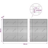  Gabion s žicom debljine 3 5 mm i mrežom 5x2 5 cm 700x10x150 cm - 10 cm 150 cm 700 cm | shoptok.hr