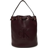Calvin Klein RAISED CK LARGE BUCKET LV04F3232G Crvena Cijene