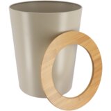 Tendance kanta za smeće s otvorom na poklopcu 5L metal/bambus, taupe | shoptok.hr
