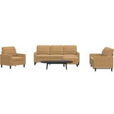 vidaXL 4-dijelni set sofa s jastucima smeđi baršunasti | shoptok.hr