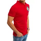 DStreet Koszulka polo z nadrukiem czerwona | Shoptok.si