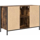 Ormarić za umivaonik s ladicama dimljeni hrast 90x34,5x60 cm | shoptok.hr