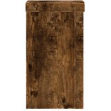  Stalci za biljke 2 kom boja dimljenog hrasta 10x10x18 cm drveni | shoptok.hr