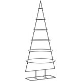  Metalno ukrasno božićno drvce crno 150 cm | shoptok.hr