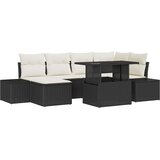 Sjedeća garnitura za vrt 7 kom. poliratan 264 x 154 x 85 cm | shoptok.hr