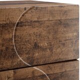  Noćni ormar 2 pcs Staro drvo 33,5 x 34,5 x 60 cm | shoptok.hr