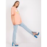 FANCY T-shirt-FA-TS-7733.91P-Peach | Shoptok.si