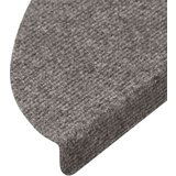 vidaXL Samolepilne preproge za stopnice 20 kosov sive 65x22,5x3,5 cm | Shoptok.si