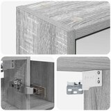  Kopalniška ogledalna omara Siva Sonoma 73,5 x 16 x 62,5 cm, (5000233335) | Shoptok.si