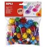 Apli Pom pom gliter - 78 kom/pak Cene