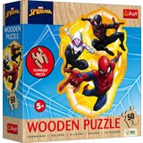  Lesena sestavljanka Junior 50 delov - Marvel Spiderman - 1 k. | Shoptok.si