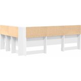  Skladišno uzglavlje s policom Bijelo 207,5 x 137,5 x 76,5 cm | shoptok.hr
