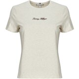 Tommy Hilfiger CLASSIC SCRIPT REG SS TEE Bež | shoptok.hr