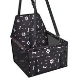 Kanpeki Torba za pse u vožnji, 45x30x25 cm, Crna | Eponuda.com