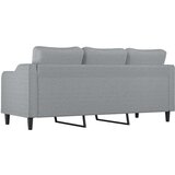 vidaXL Kavč trosed svetlo siv 180 cm blago | Shoptok.si