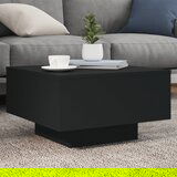 The Living Store Klubska mizica črna 55x55x31 cm inženirski les - Klubska Mizica, (21835255) | Shoptok.si