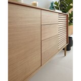 Kave Home Niska komoda u dekoru hrasta u prirodnoj boji 200x86 cm Lenon – | shoptok.hr