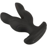 Anos RC Power Expander Plug with Vibration & Electro-Stimulation Black Cene
