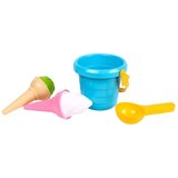  Set za sladoled od pijeska - plava kanta, žlica 5736 | Shoptok.si