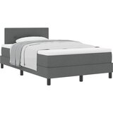  Krevet s opruga kutije Tamno siva 120 x 190 cm tkanina | shoptok.hr