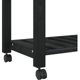  Kuhinjski kolica MONZA Crna 84 x 40 x 88,5 cm | shoptok.hr
