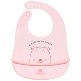 Kikka Boo Silikonska portikla Bear with Me Pink Cene