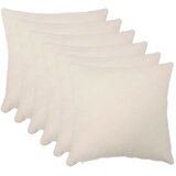  Presvlaka za jastuk 6 pcs HEERLEN Krem 45 x 45 cm Bouclé - Krem 45 x 45 cm 6 | shoptok.hr