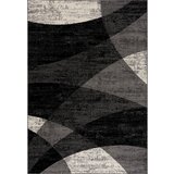 Lesnina-XXXL vintage preproga 200/290 cm tkano krem barve, siva, črna | Shoptok.si