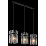 Globo 15698-3H - visilica na sajli gorley 3xE27/60W/230V, crni | Eponuda.com