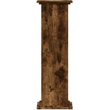  Stalak za biljke boja hrasta 33 x 33 x 100 cm konstruirano drvo | shoptok.hr
