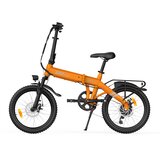 PVY Lahko električno kolo Z20 PRO EVO s senzorjem navora in dosegom 120 km, oranžno, (5000255733) | Shoptok.si