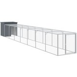  Kavez za kokoši s igralištem antracit 110x813x110 cm čelični | Eponuda.com